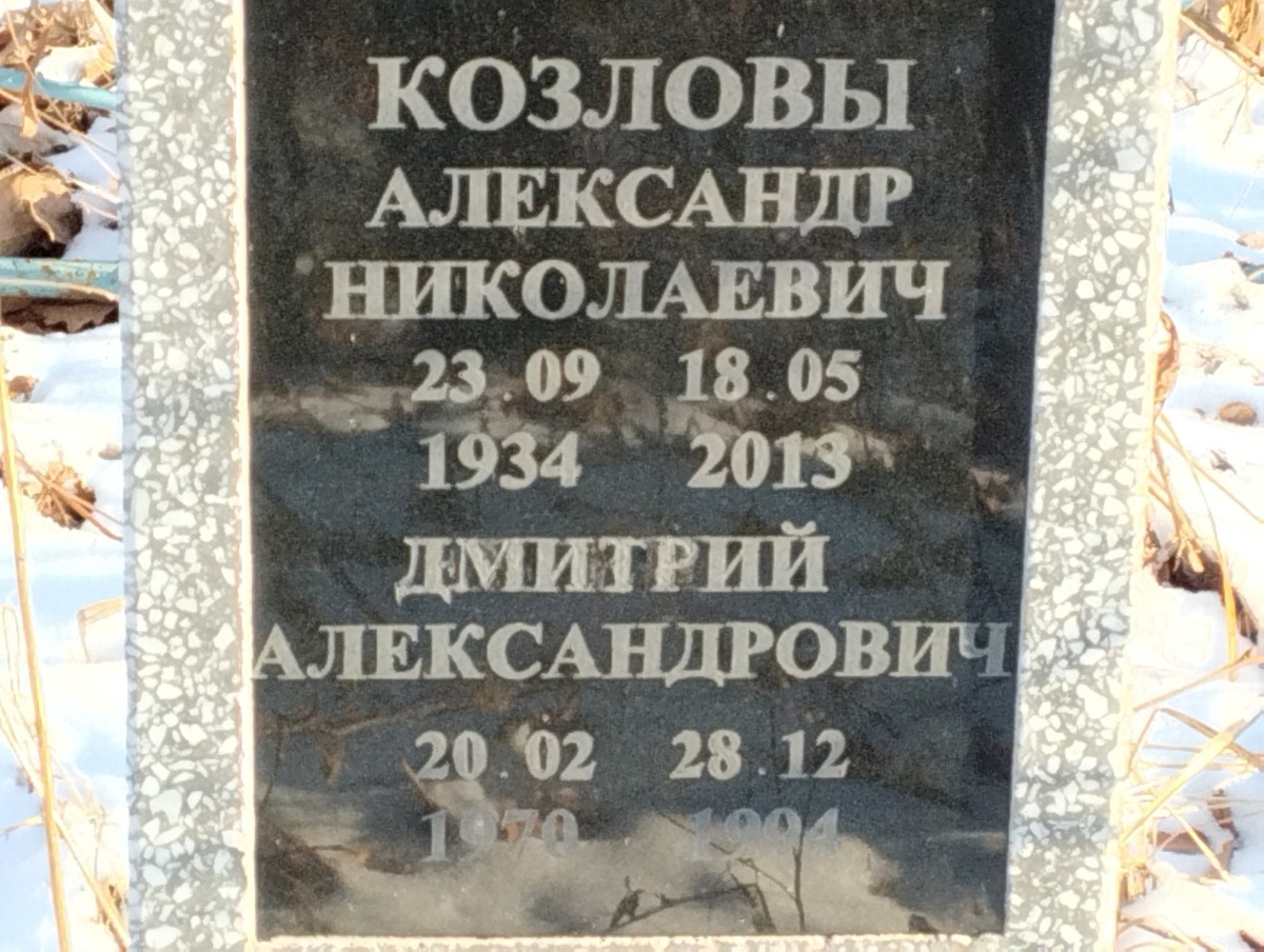 Козлов Дмитрий Александрович