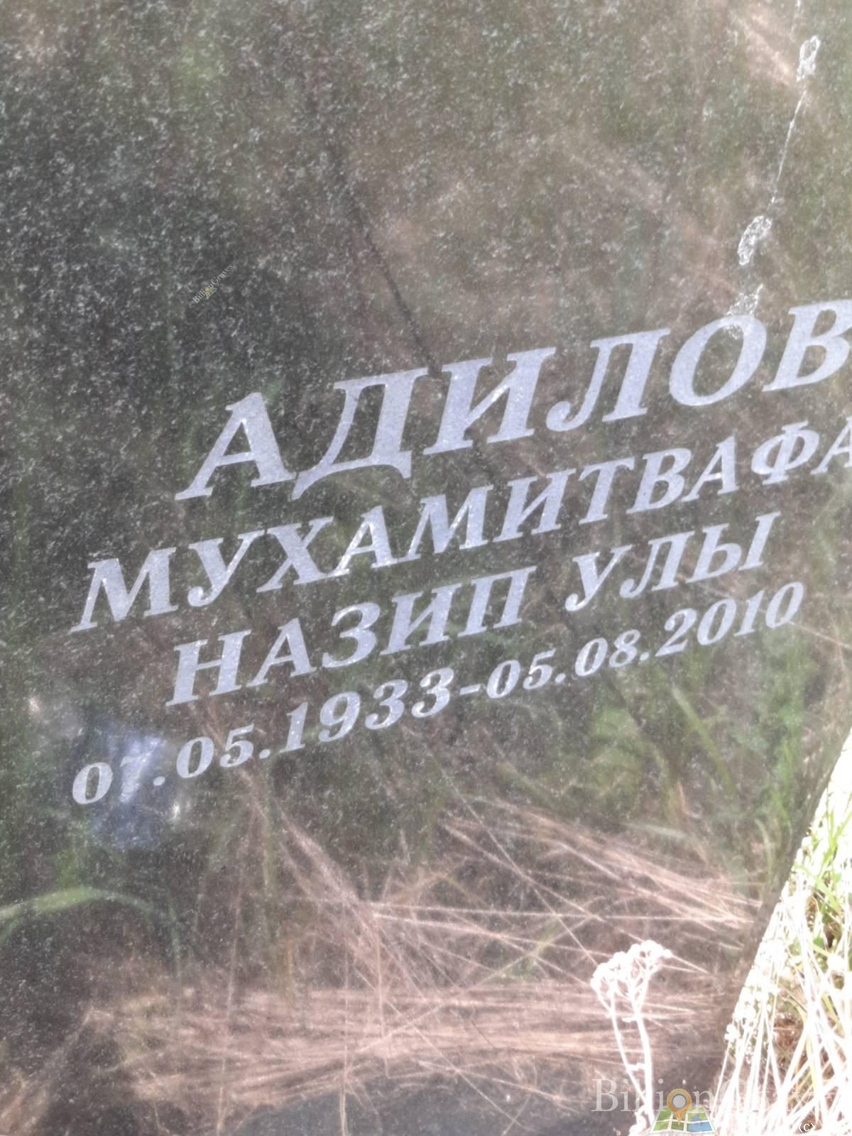 Адилов Мухамитвафа Назип