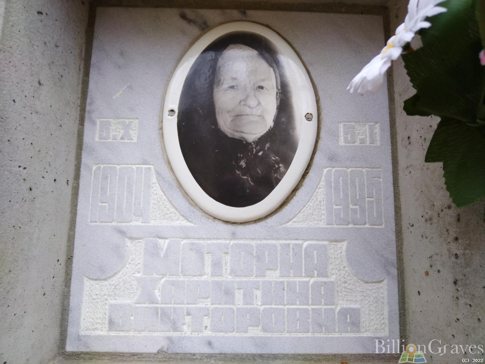 Моторна Харитина Викторовна