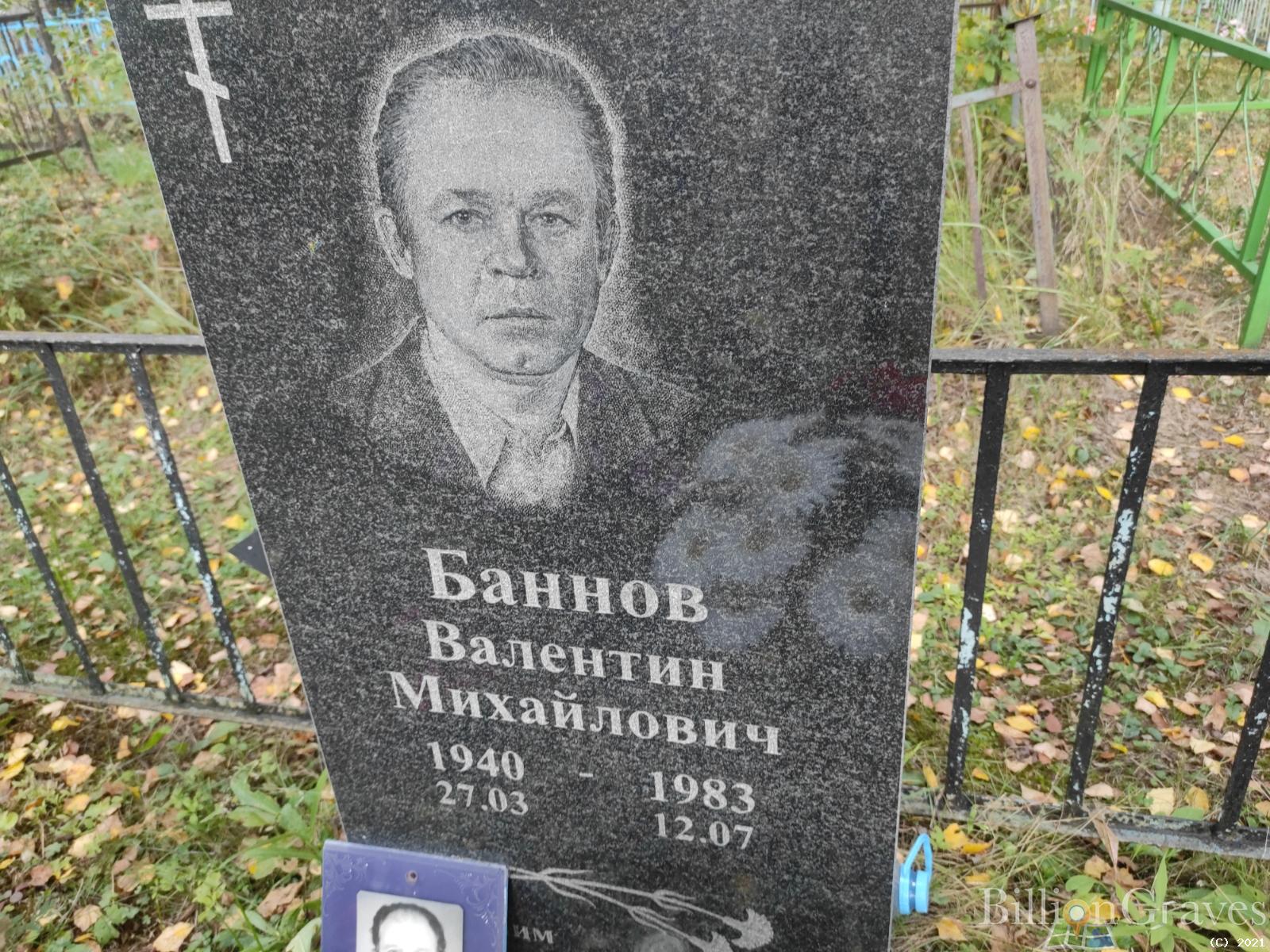 Баннов Валентин Михайлович