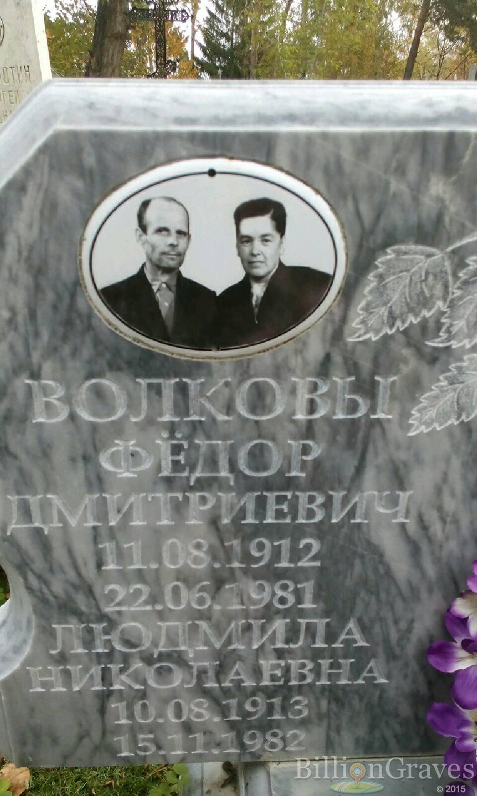 Волков Фёдор Дмитриевич