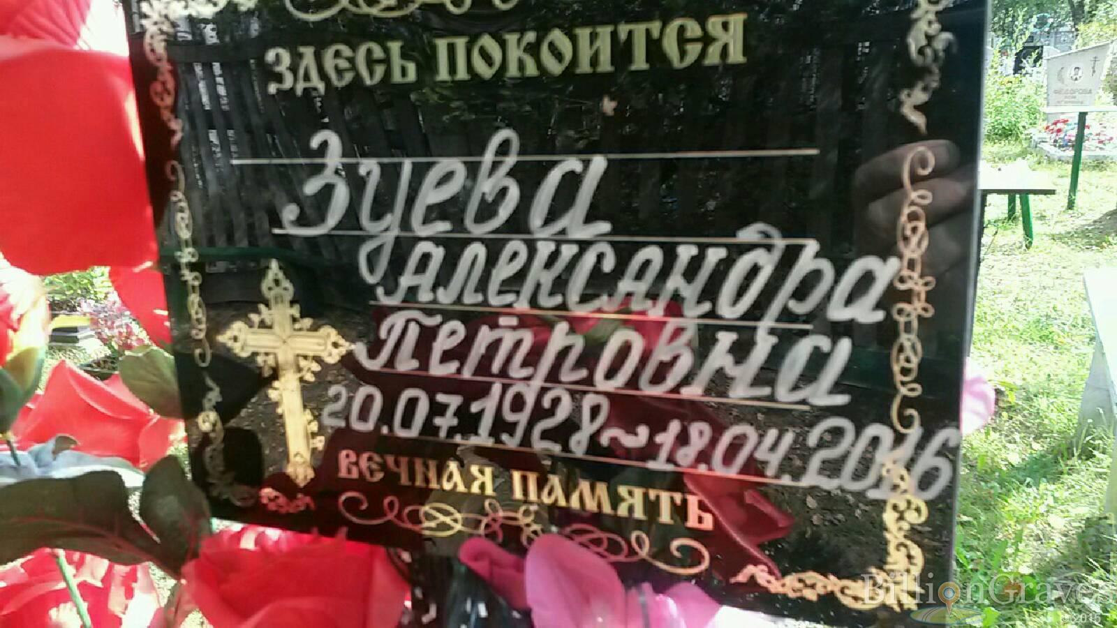 Зуева Александра Петровна