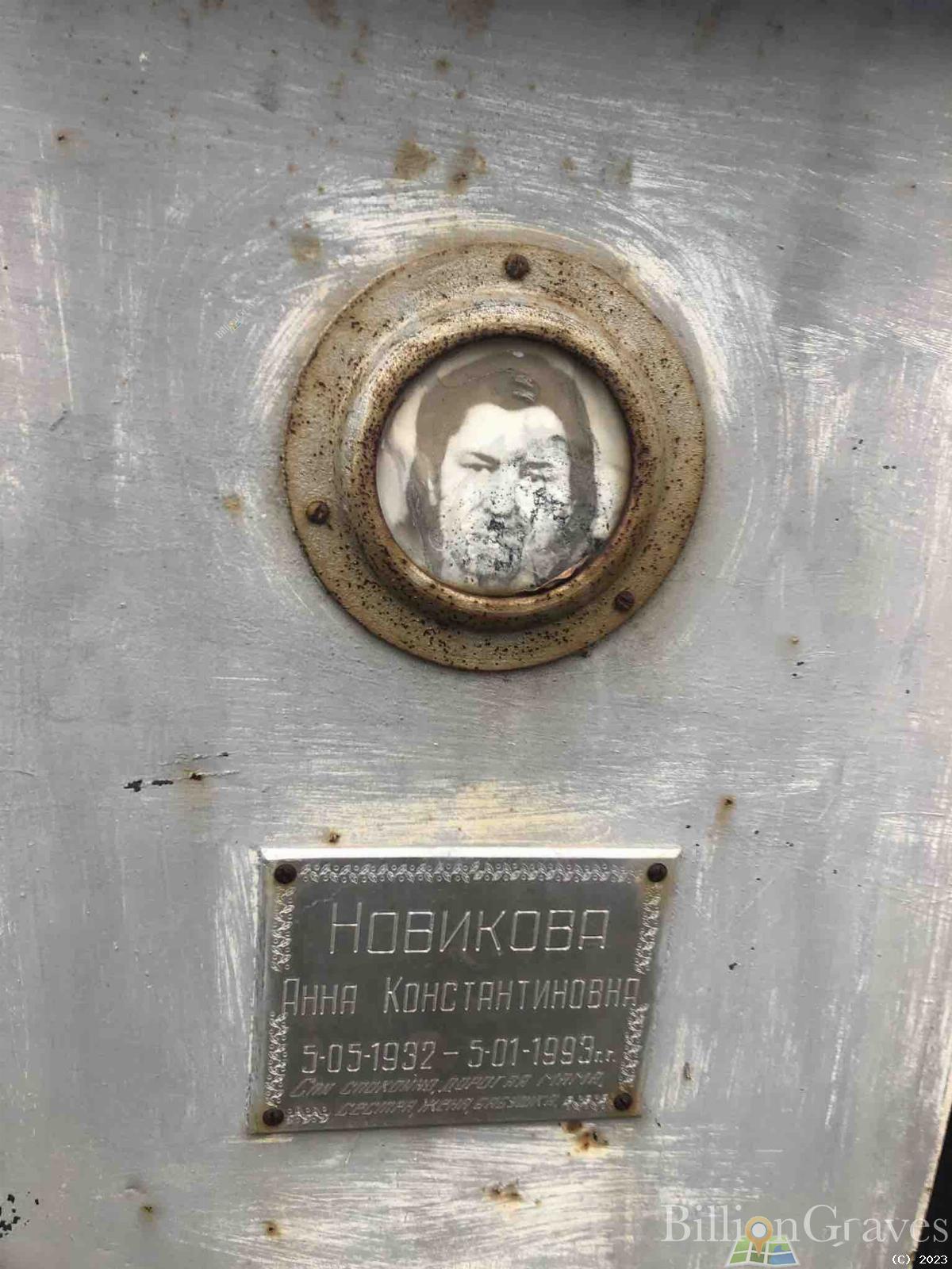 Новикова Анна Константиновна