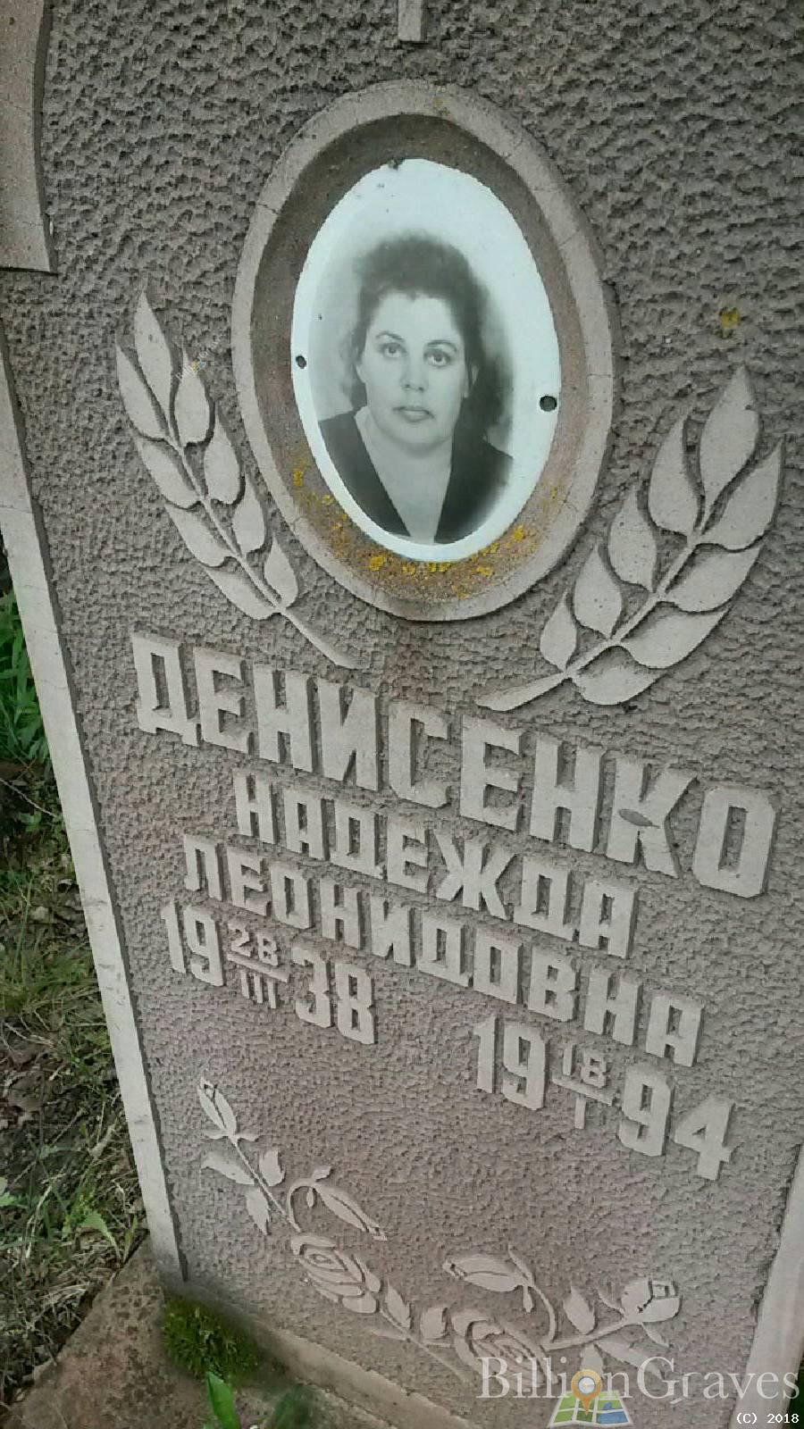Денисенко Надежда Леонидовна