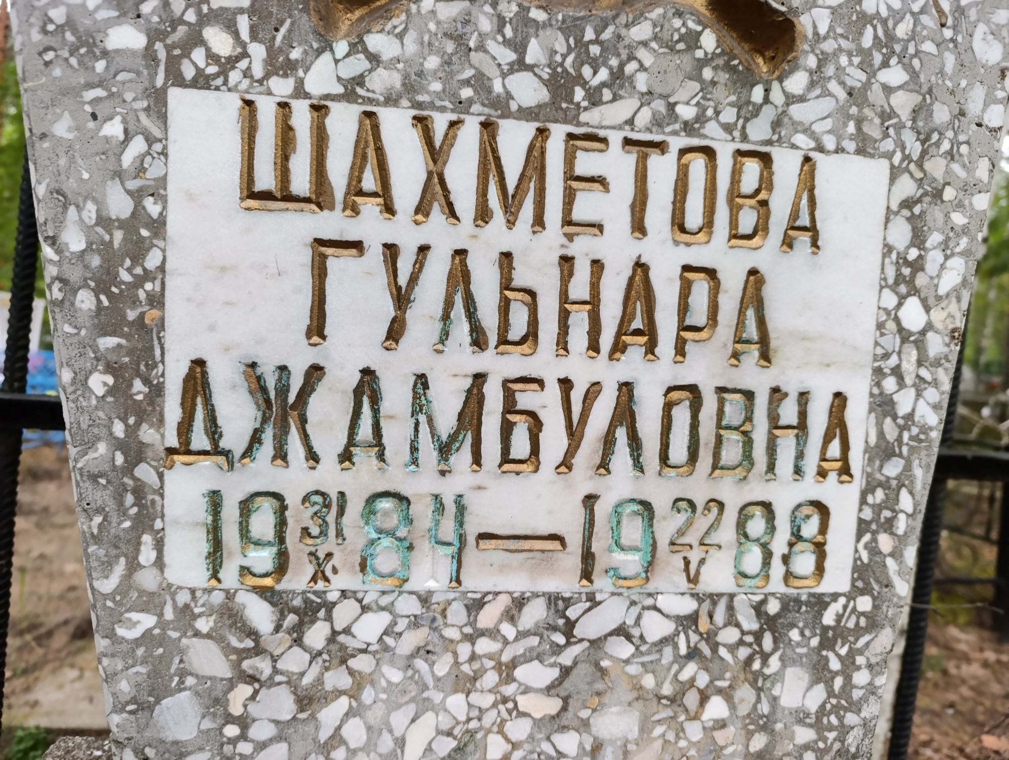 Шахметова Гульнара Джамбуловна