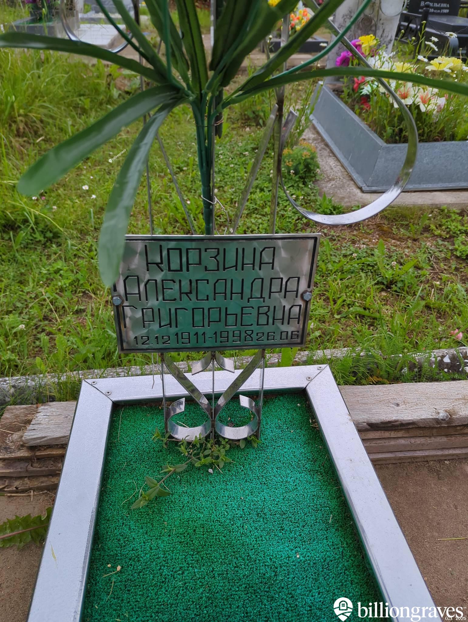 Корзина Александра Григорьевна