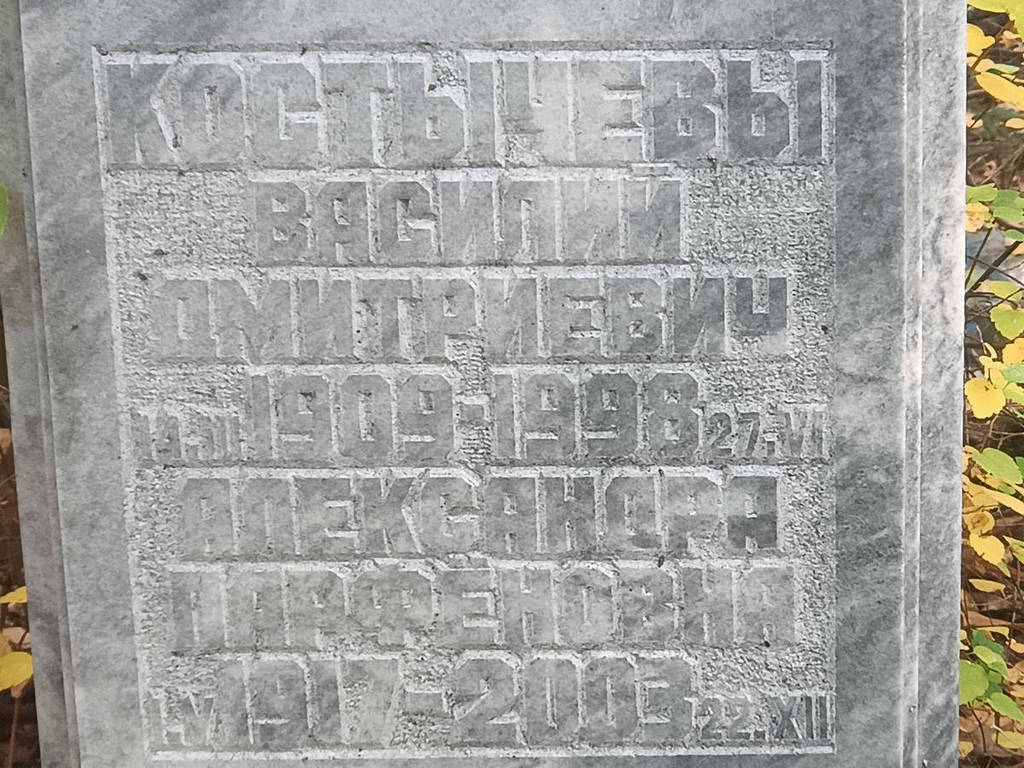 Костычев Василий Дмитриевич