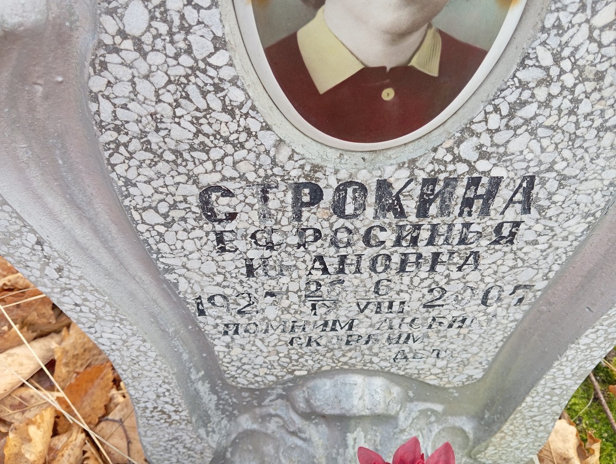 Строкина Ефросинья Ивановна