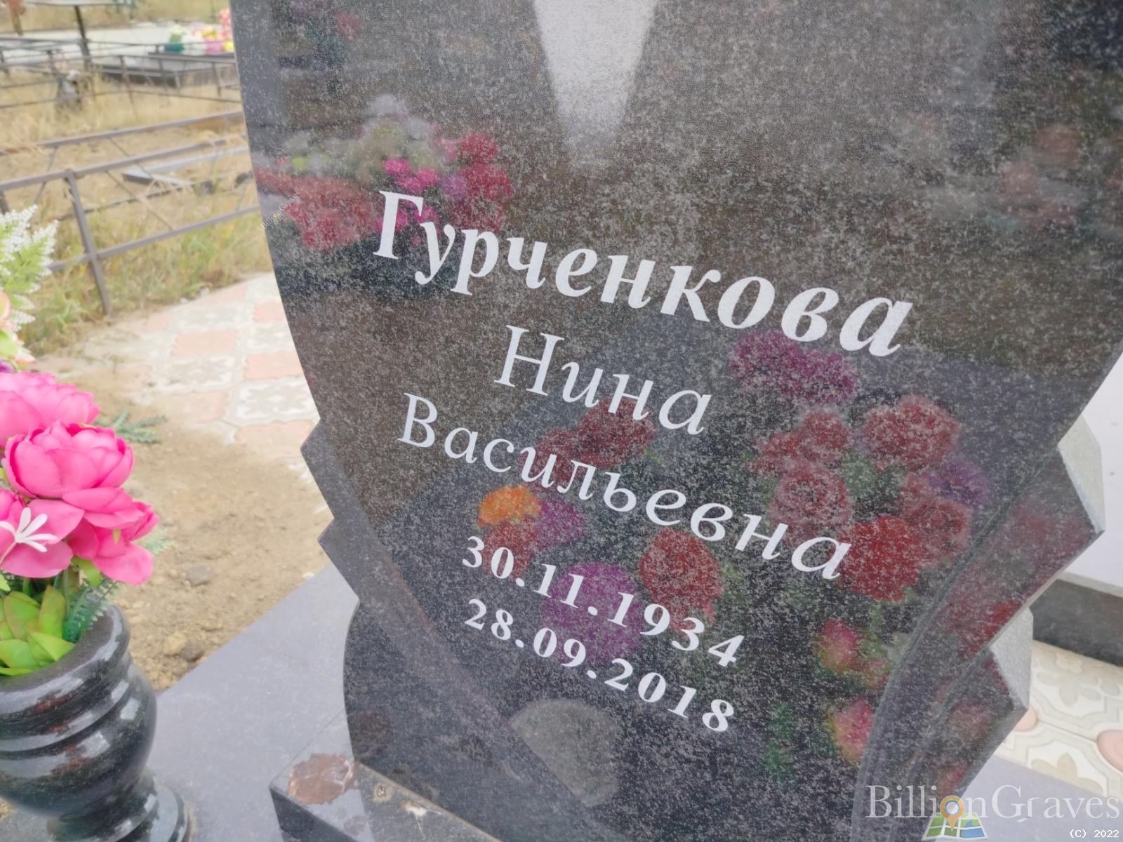Гурченкова Нина Васильевна