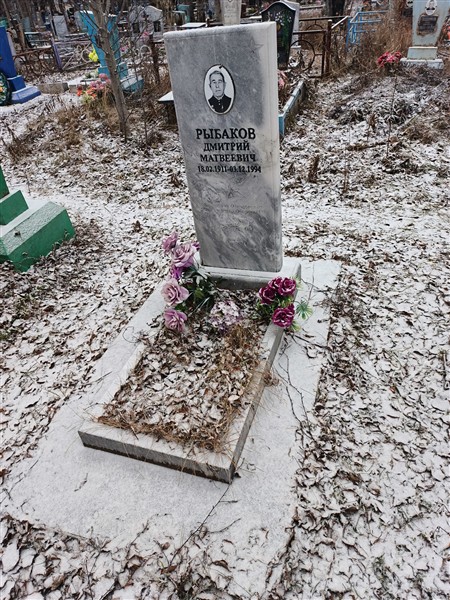 Рыбаков Дмитрий Матвеевич