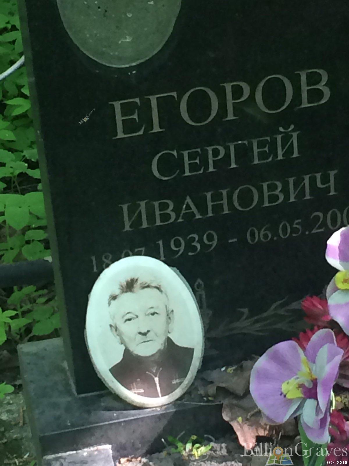 Егоров Сергей Иванович