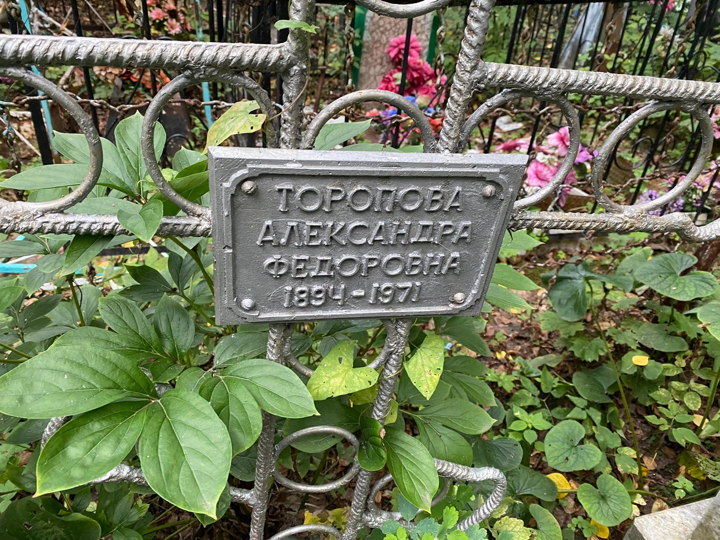 Торопова Александра Федоровна