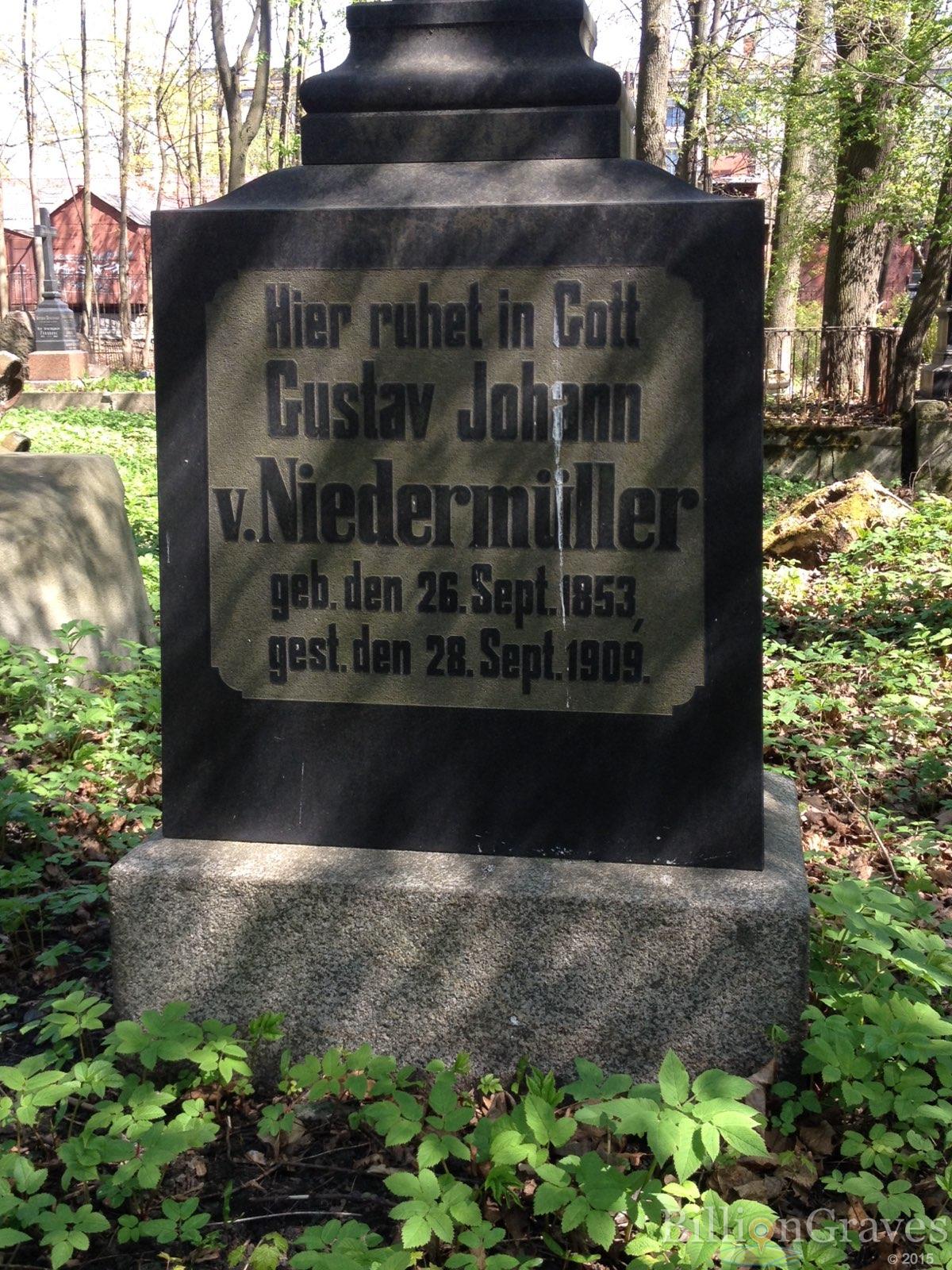 von Niedermüller Gustav Johann