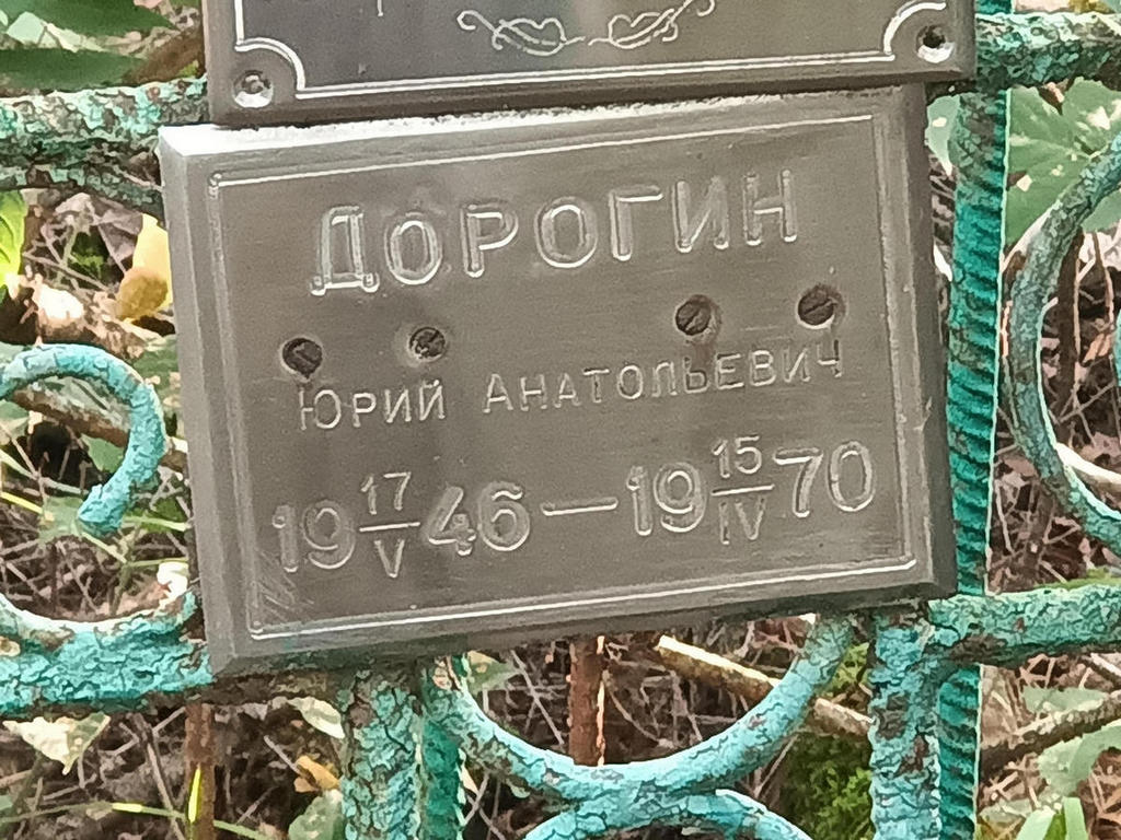 Дорогин Юрий Анатольевич