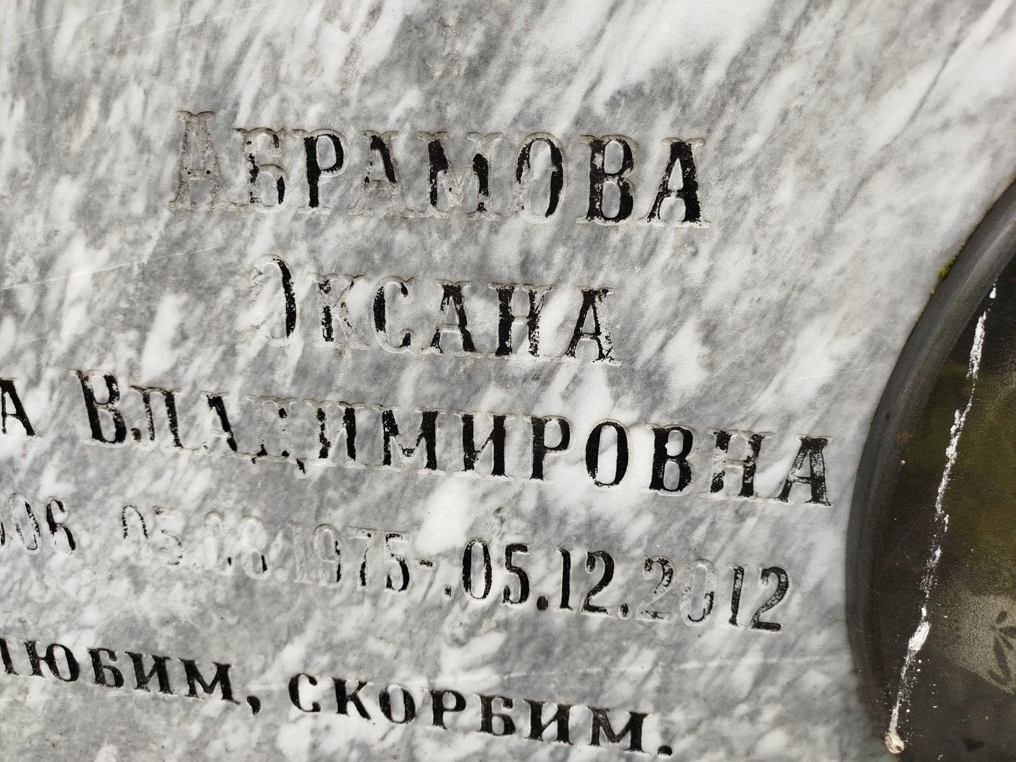 Абрамова Оксана Владимировна