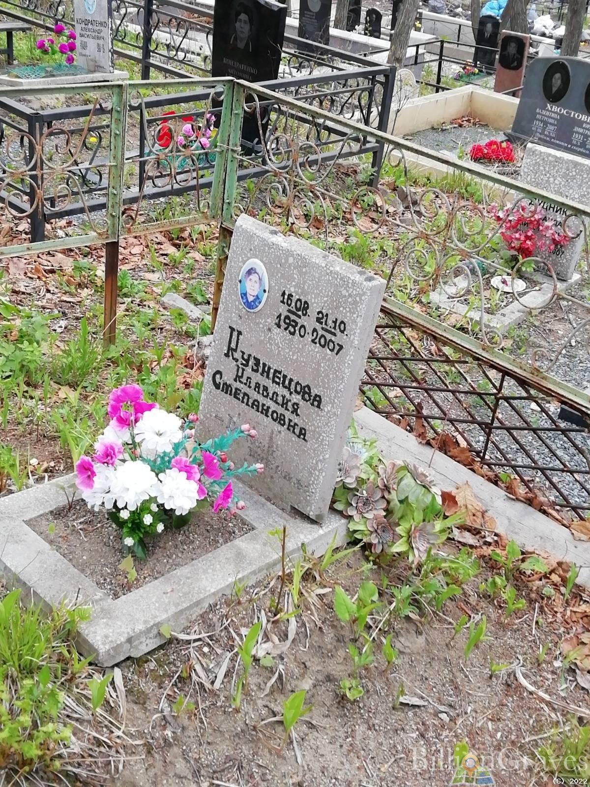 Кузнецова Клавдия Степановна