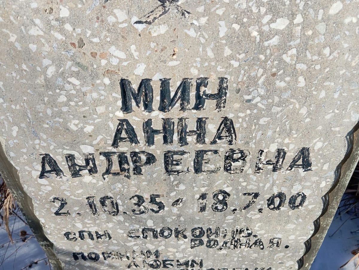 Мин Анна Андреевна