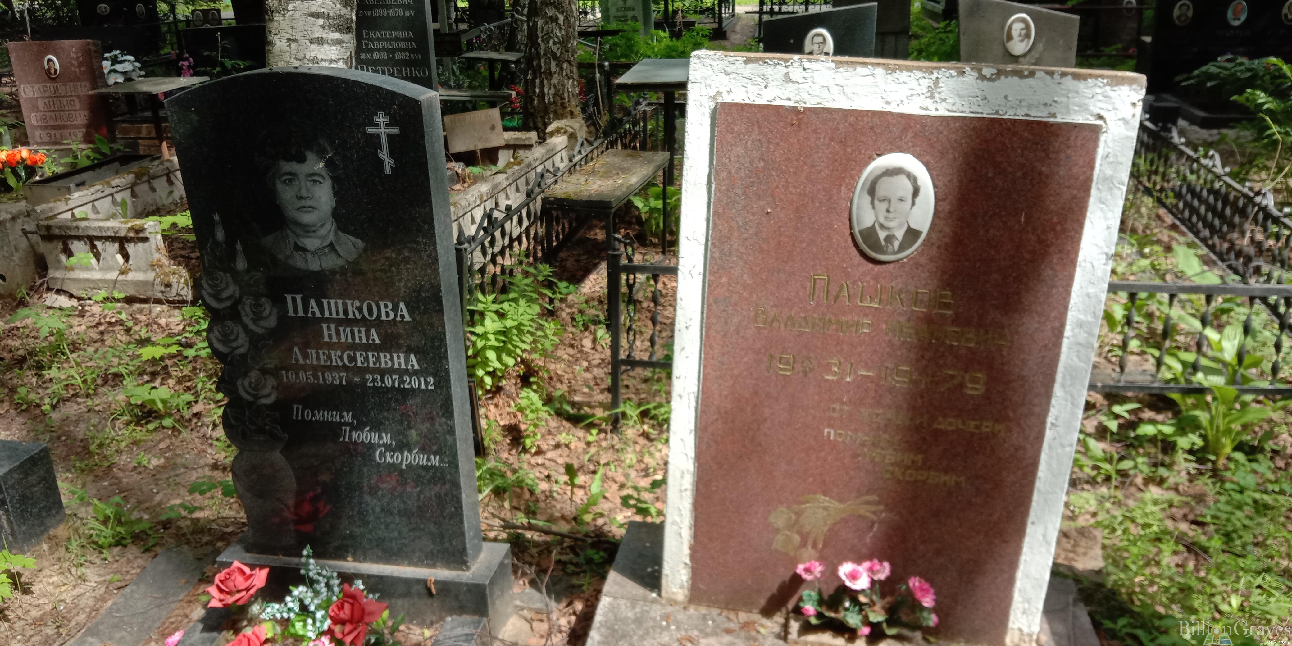 Пашкова Нина Алексеевна