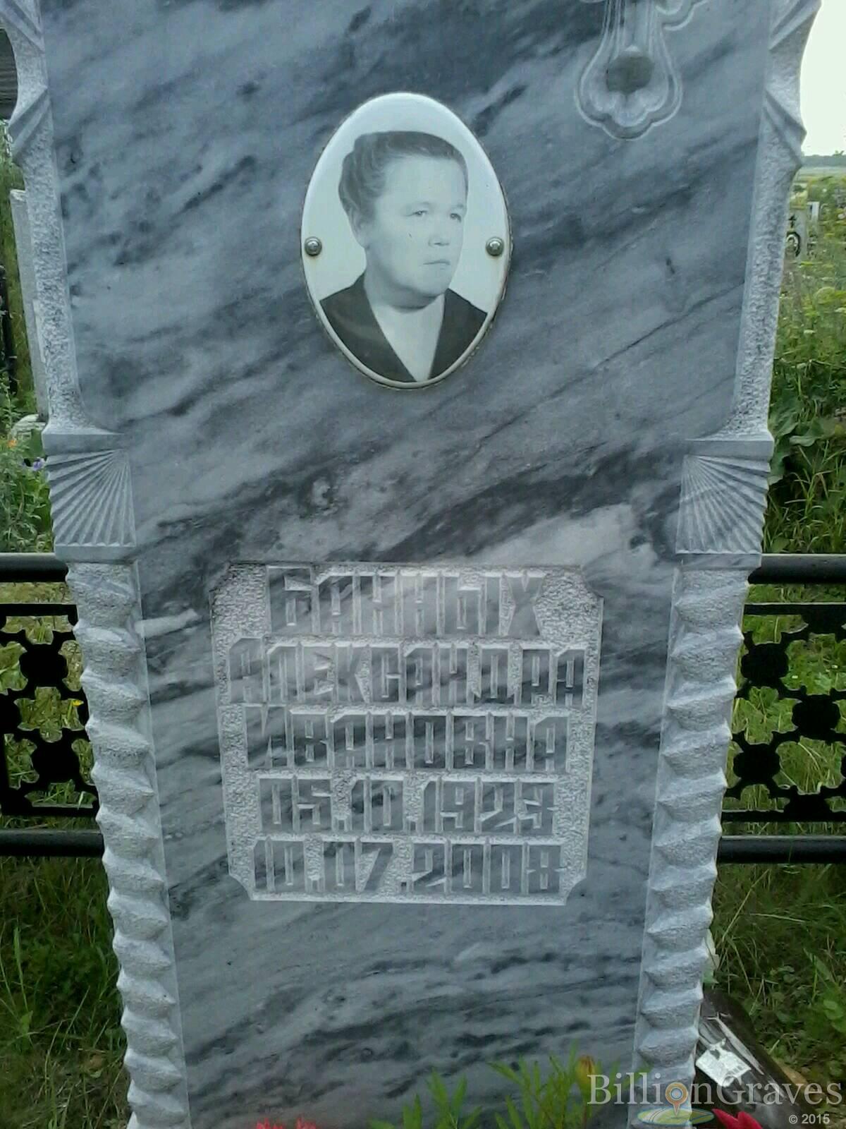 Банных Александра Ивановна