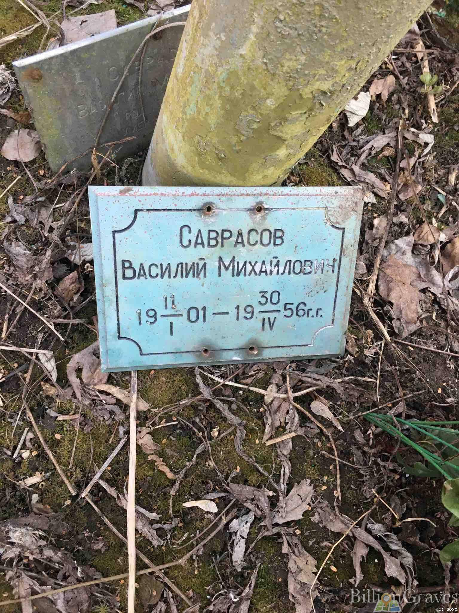 Саврасов Василий Михайлович