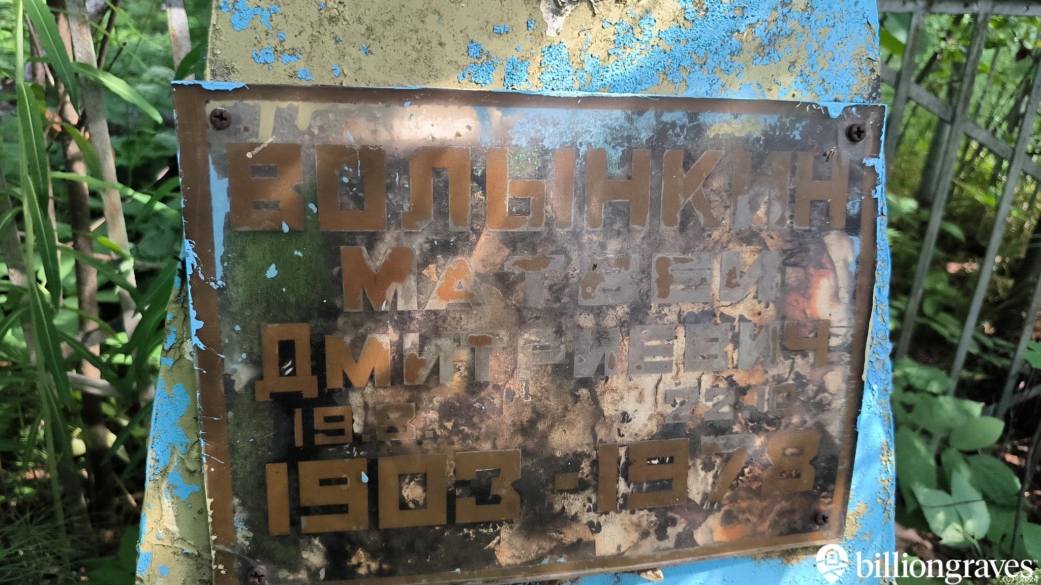 Волынкин Матвей Дмитриевич