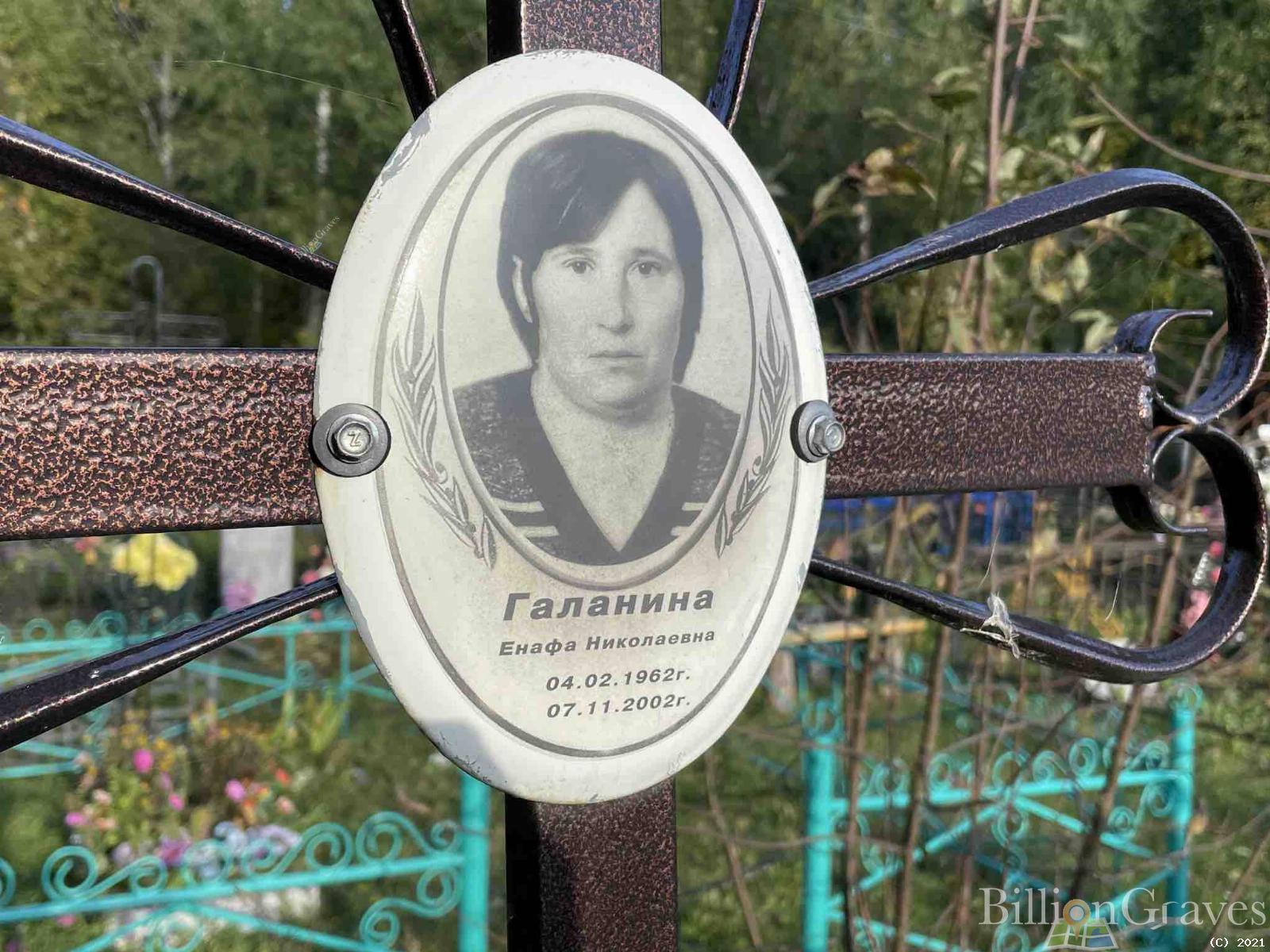 Галанина Енафа Николаевна