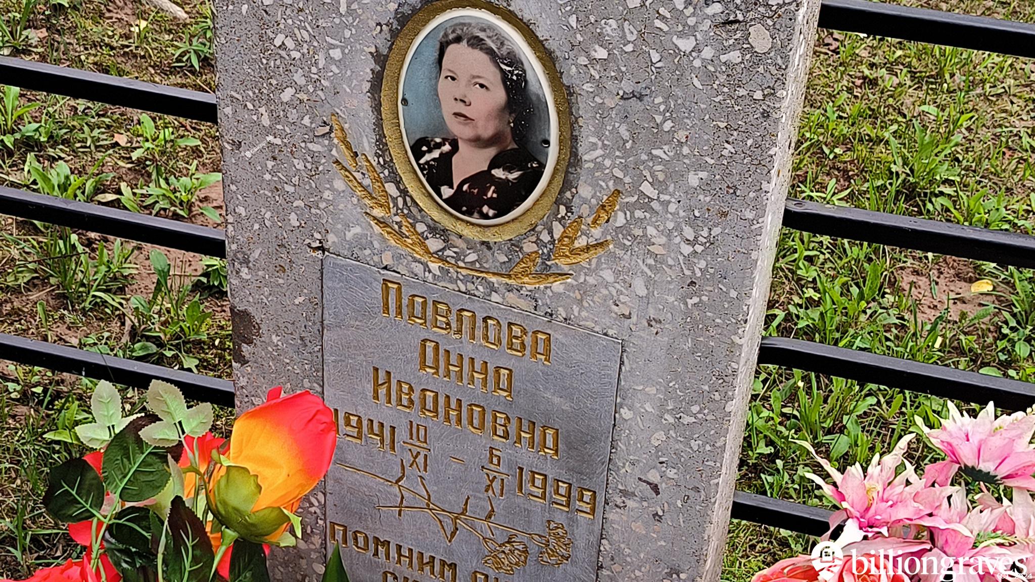 Павлова Анна Ивановна