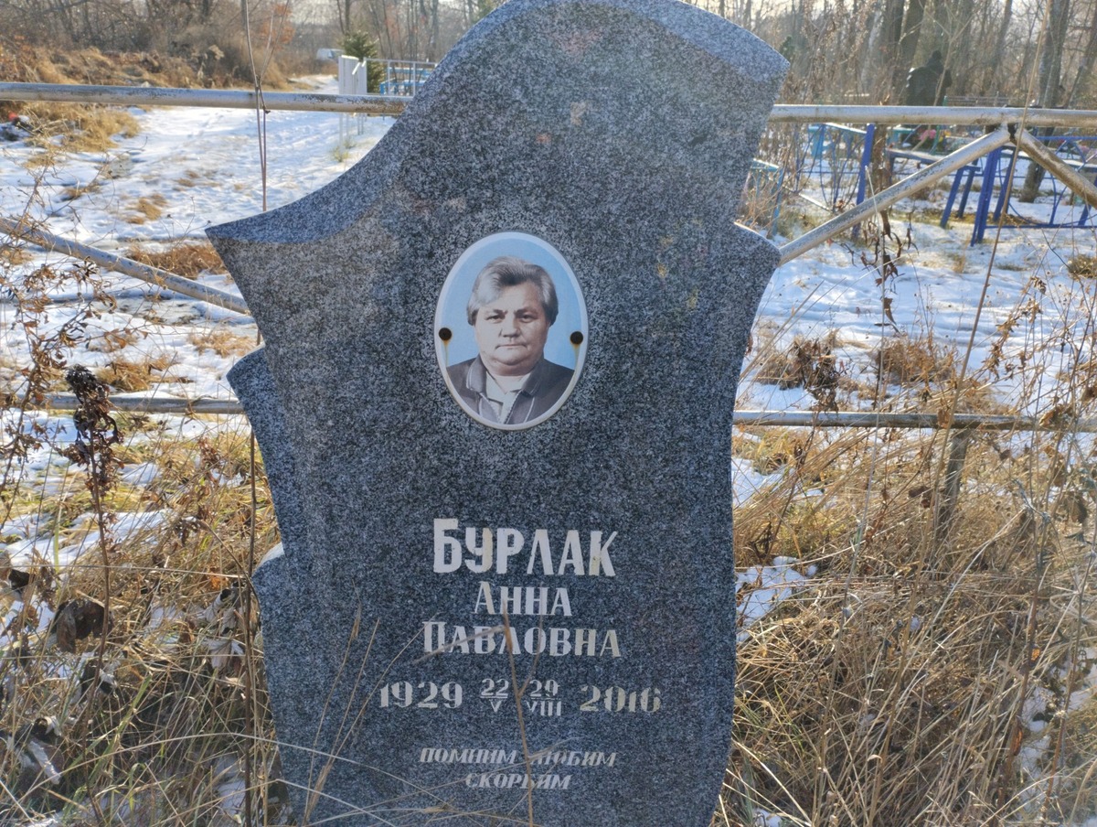 Бурлак Анна Павловна