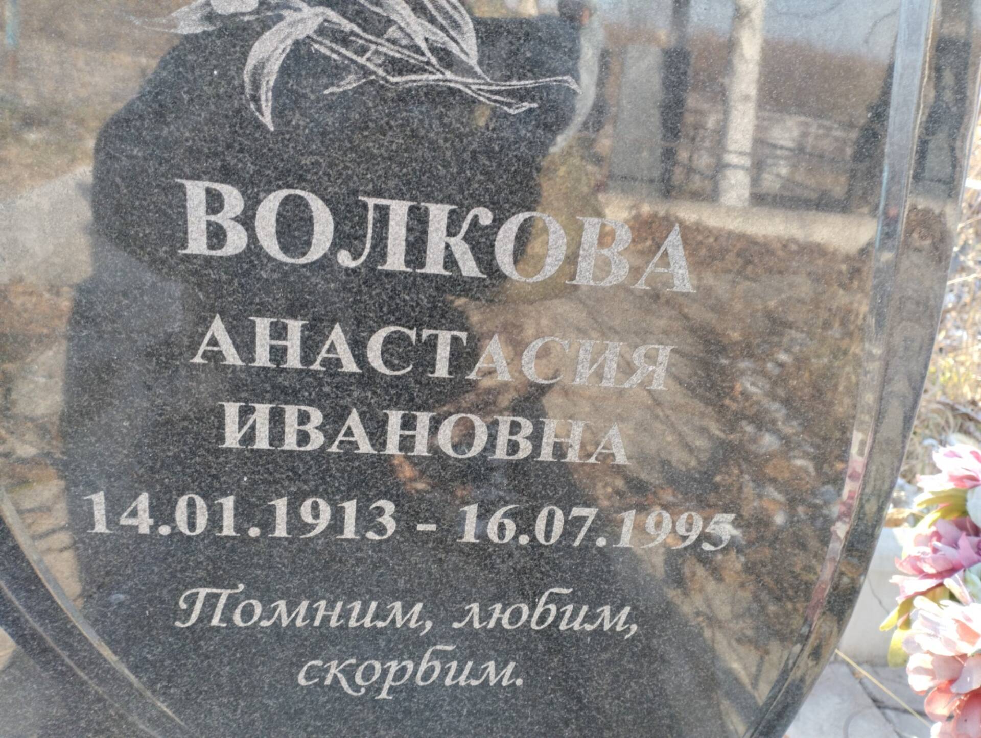 Волкова Анастасия Ивановна