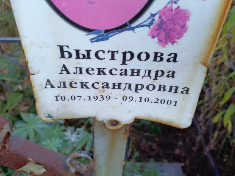 Быстрова Александра Александровна