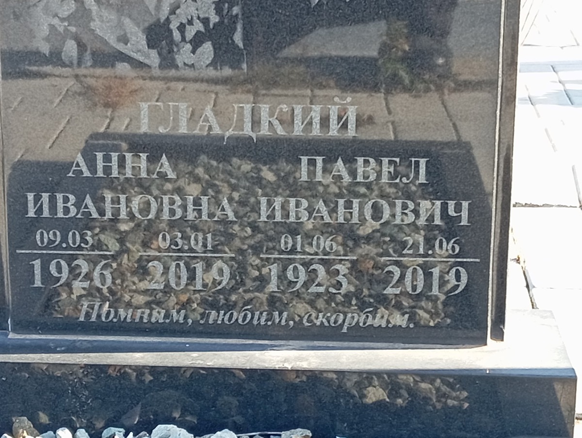Гладкая Анна Ивановна