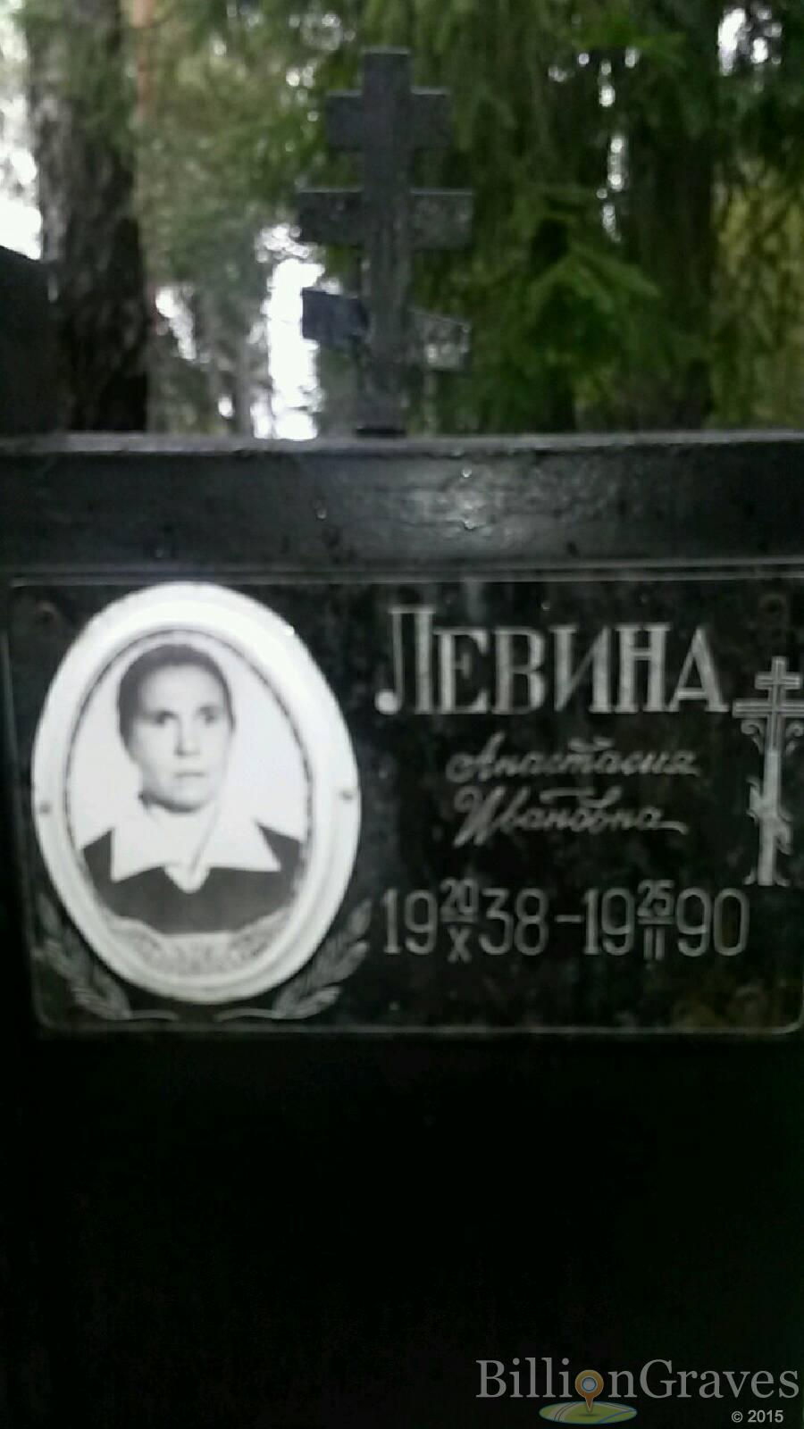 Левина Анастасия Ивановна