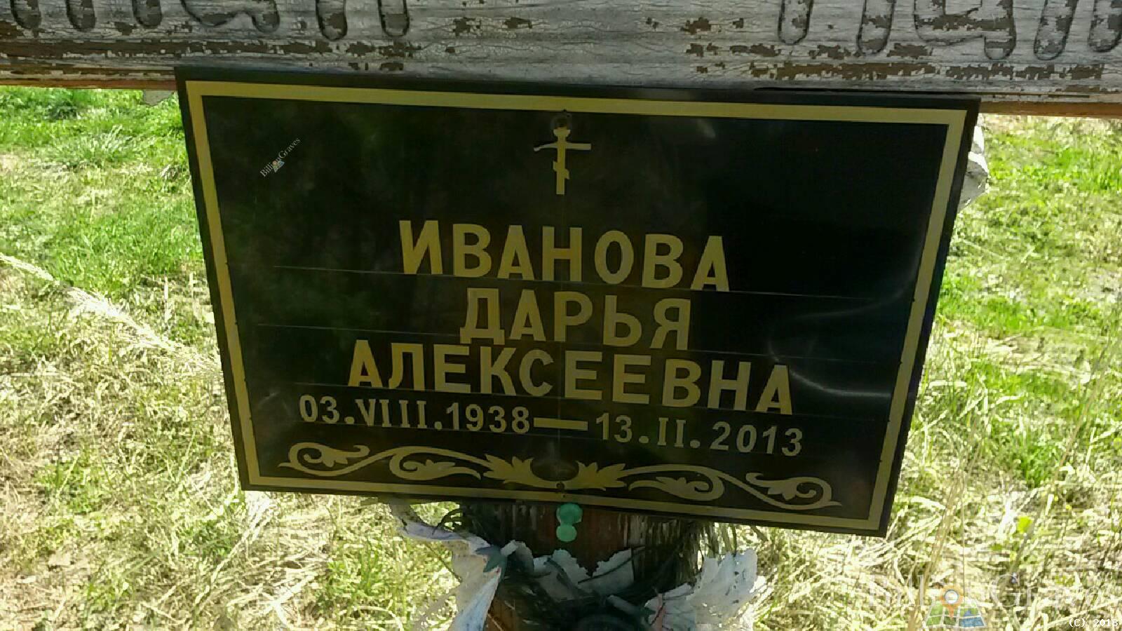 иванова дарья алексеевна