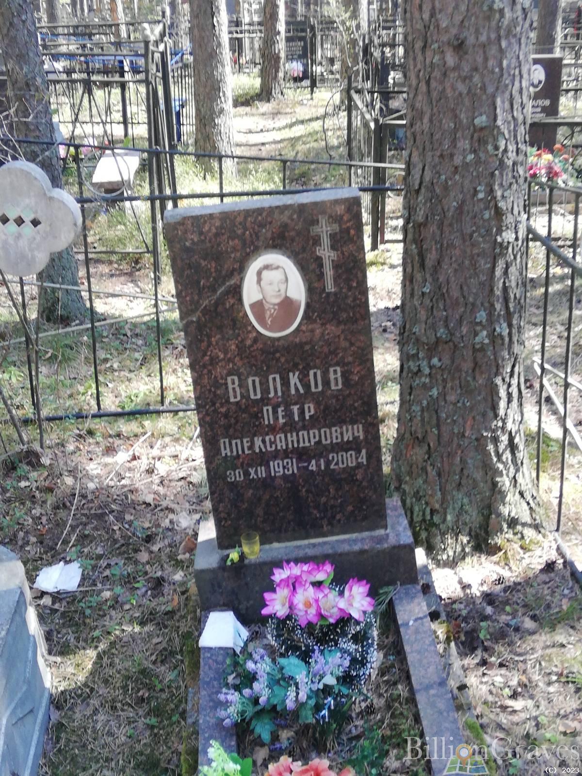 Волков Петр Александрович