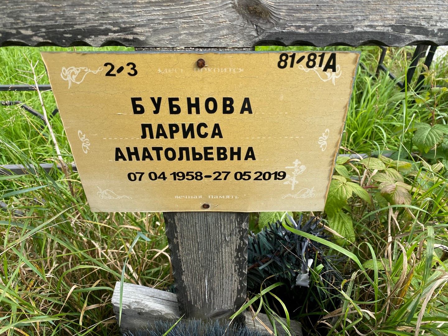 Бубнова