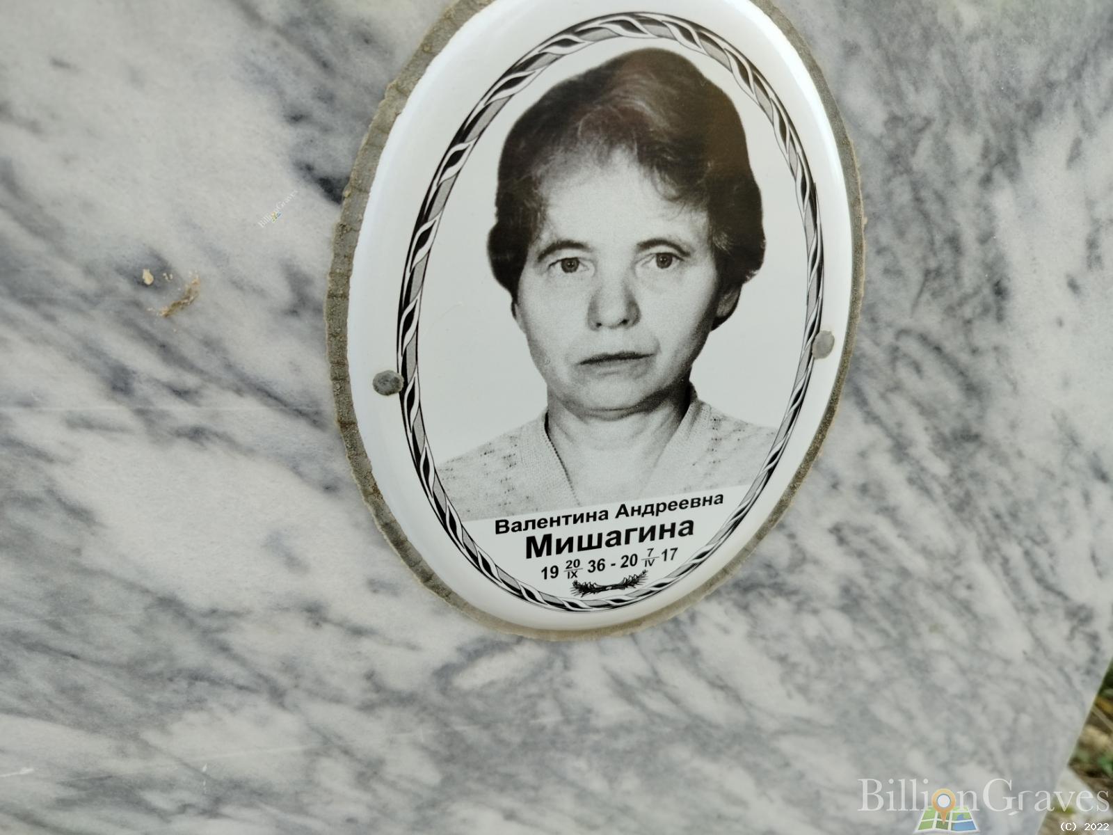 Мишагина Валентина Андреевна