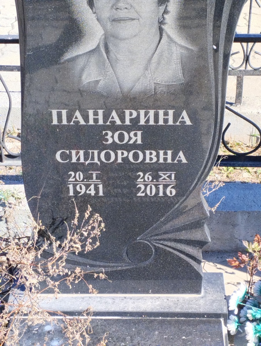 Панаина Зоя Сидоровна