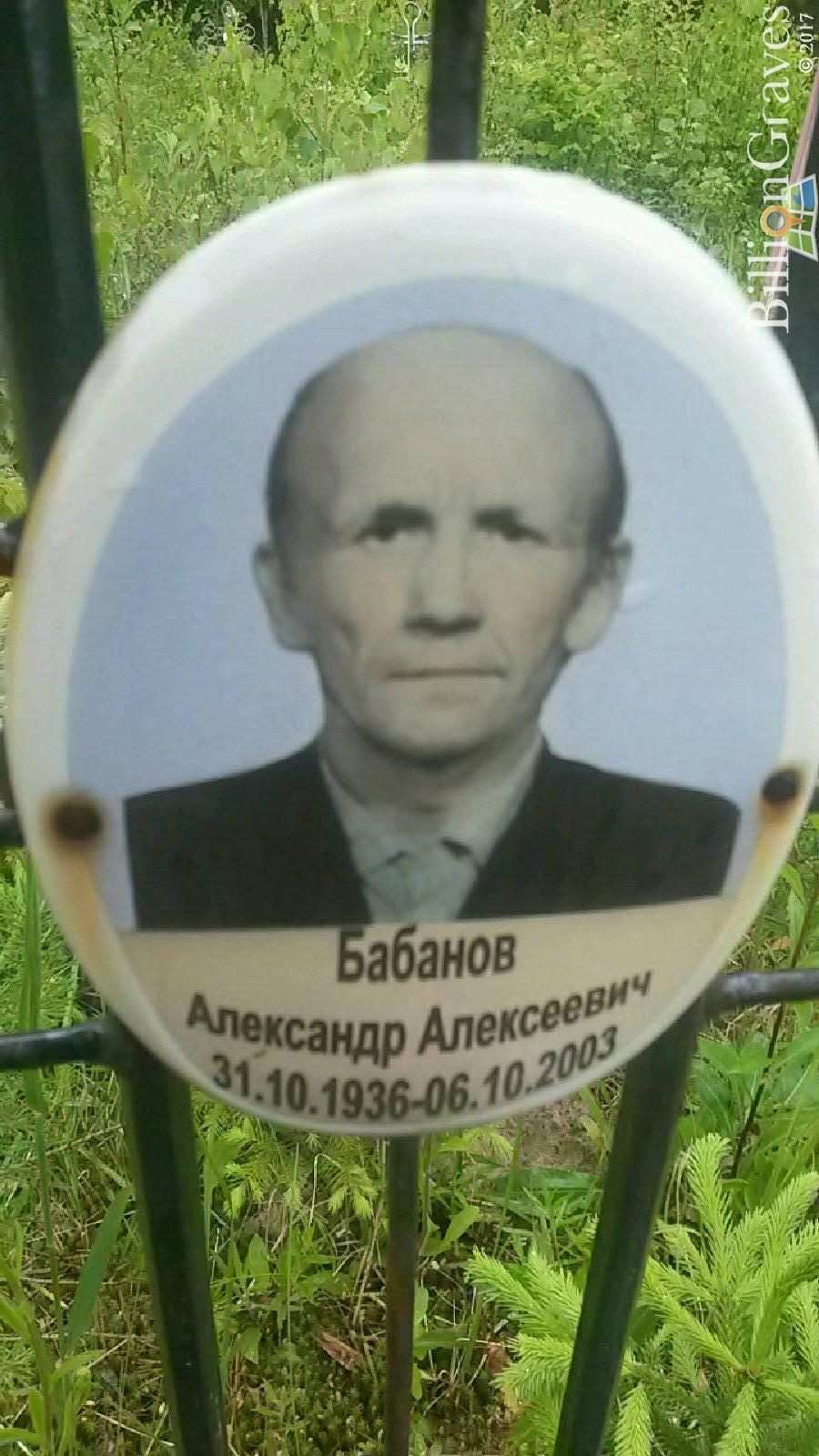 Бабанов Александр Алексеевич