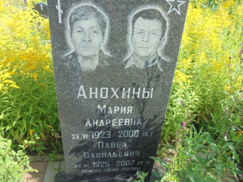 Анохина Мария Андреевна