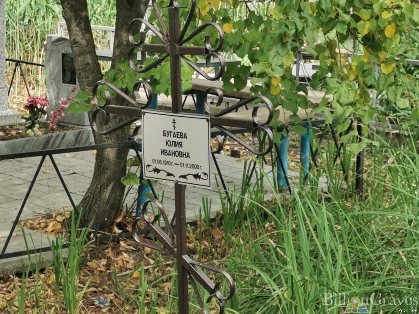 Бугаева Юлия Ивановна