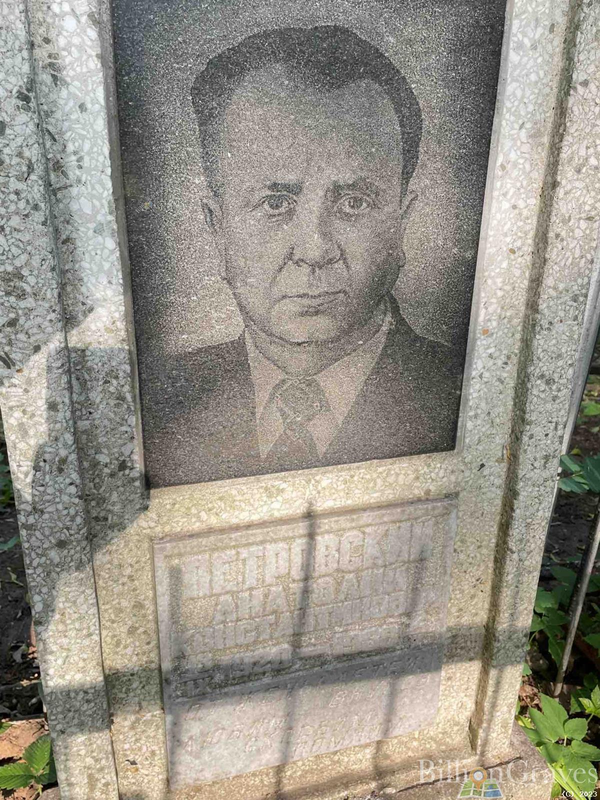 Петровский Анатолий Константинович
