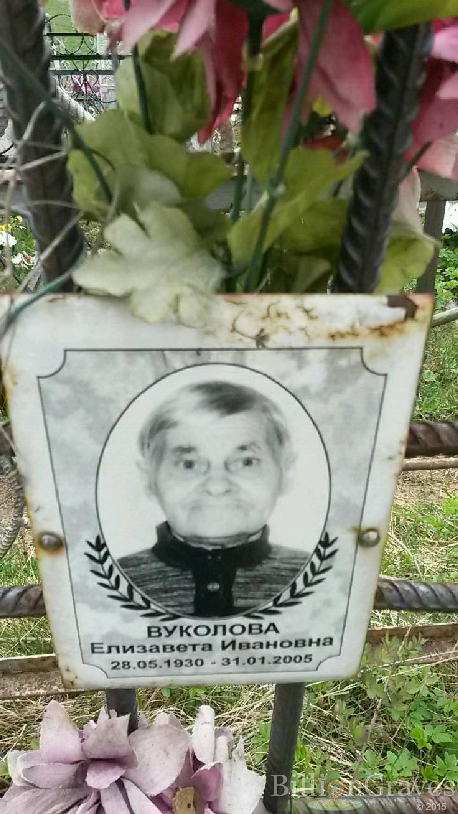 Вуколова Елизавета Ивановна