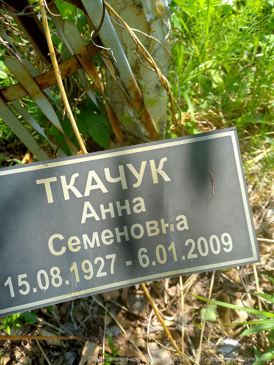 Ткачук Анна Семеновна