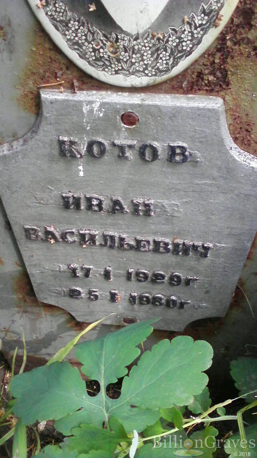 Котов Иван Васильевич