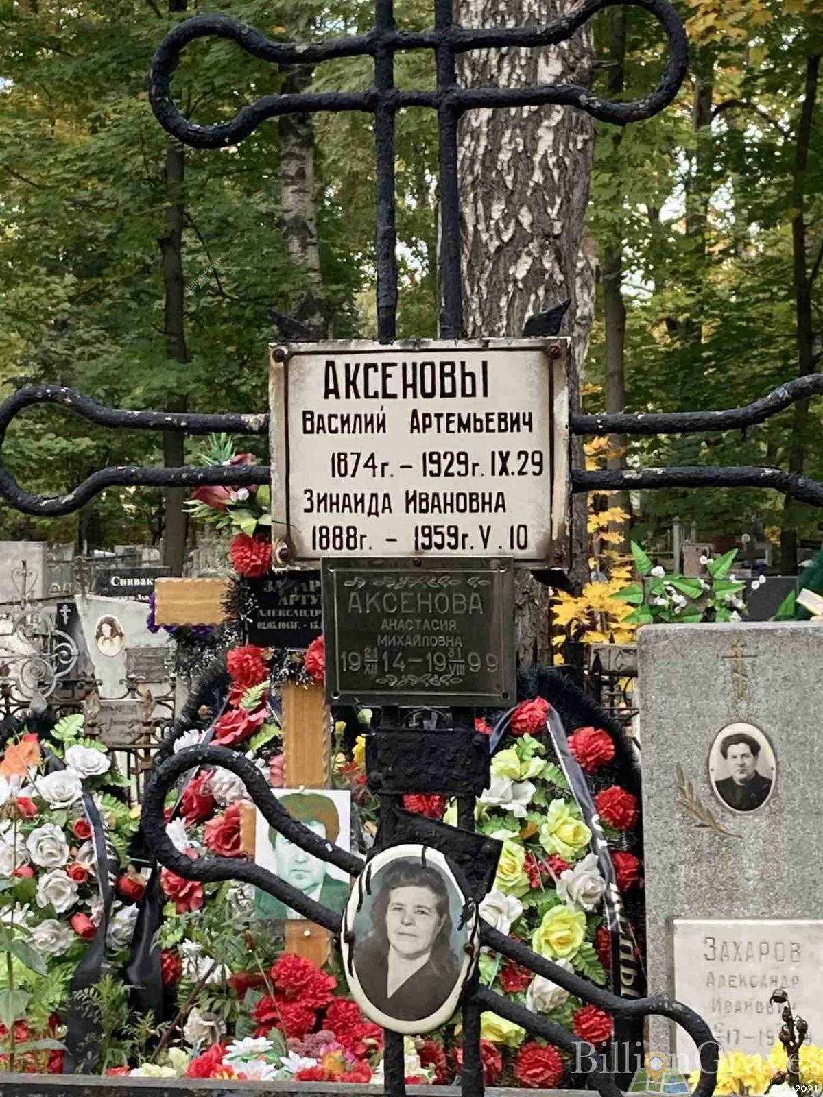 Аксенова Анастасия Михайловна