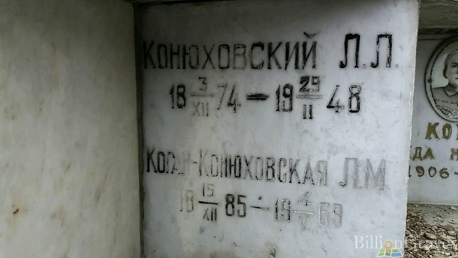 Коган-Конюховская Л. М.
