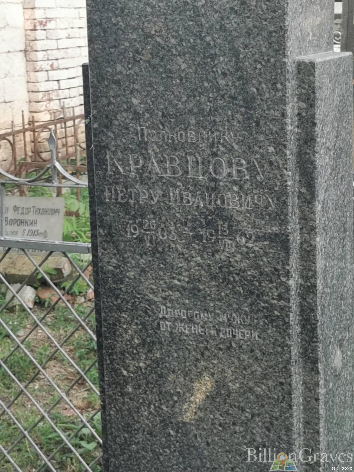 Кравцов Петр Иванович