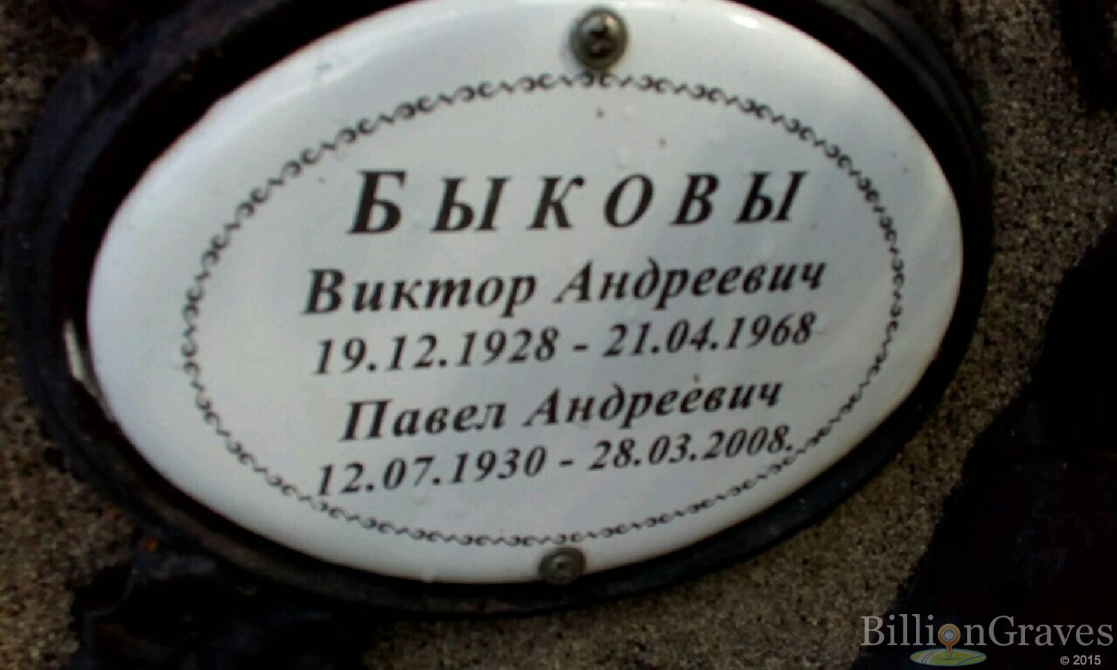 Быков Виктор Андреевич