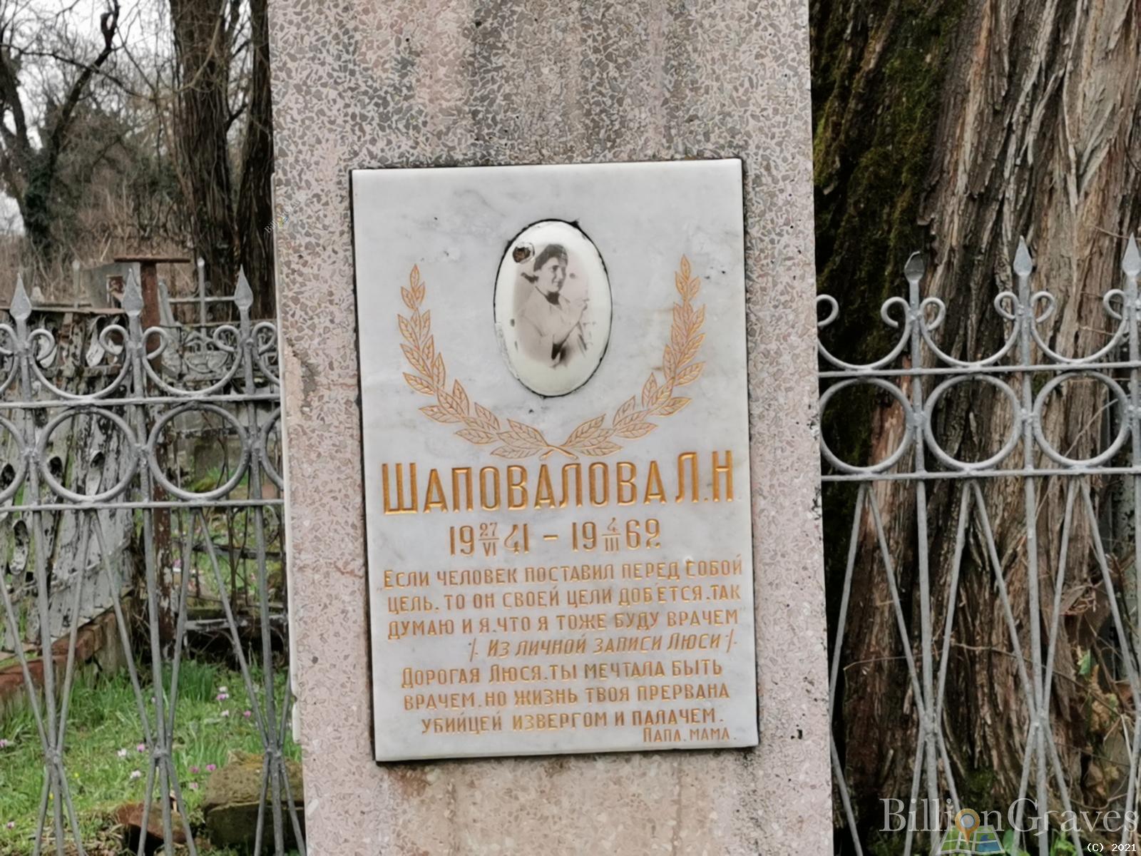 Шаповалова Л. Н.