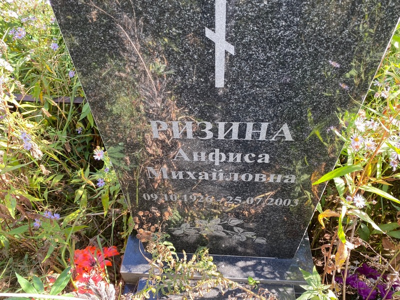 Анфиса Ризина Михайловна